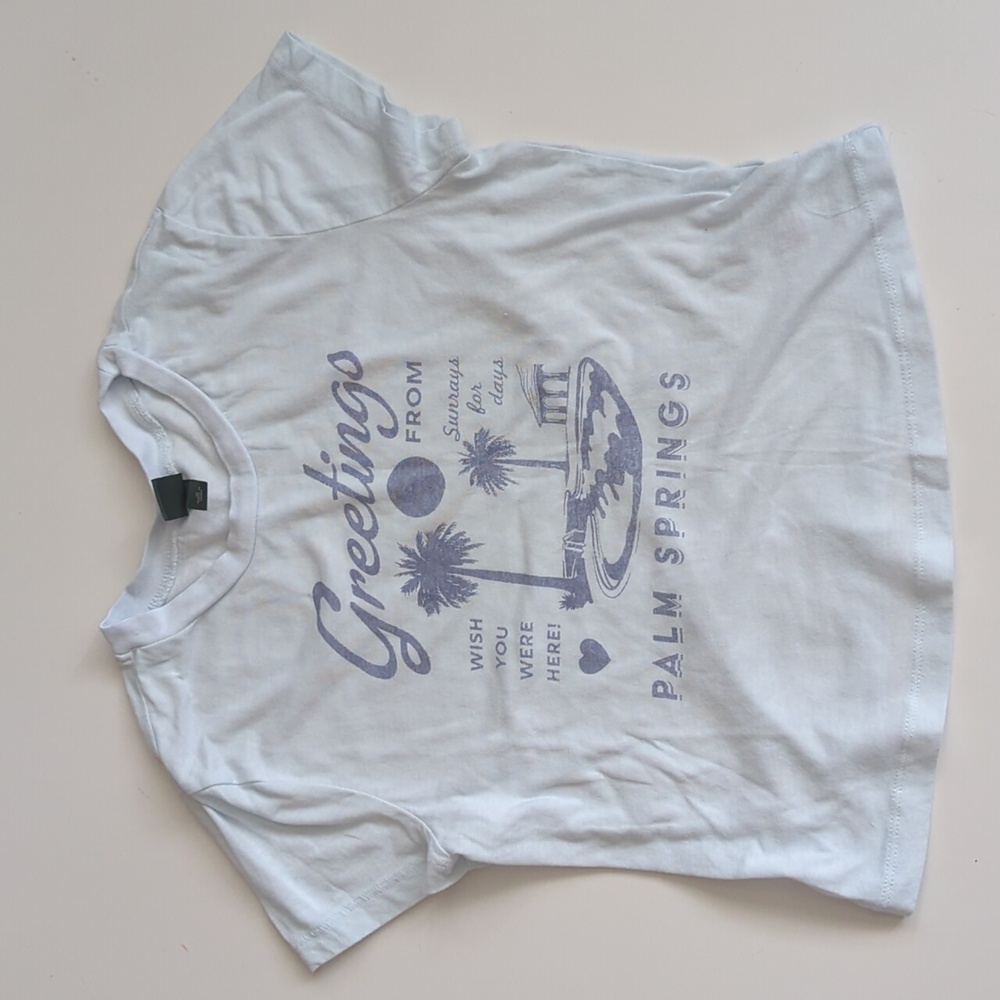 Wild fable Palm Springs Relaxed Fit Cropped Tee